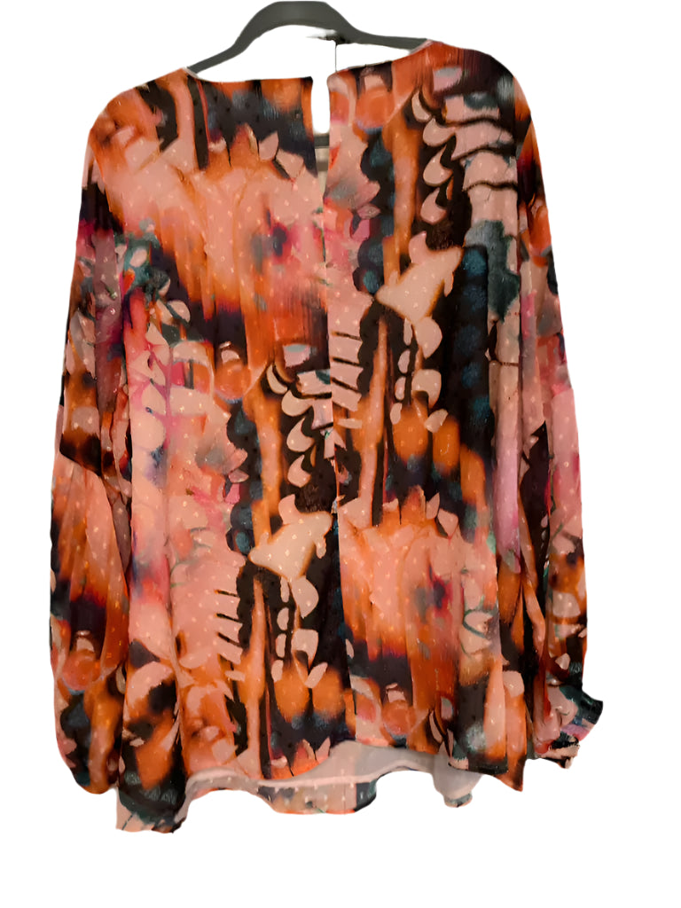 TORRID Multicolored blouse Size- 3X