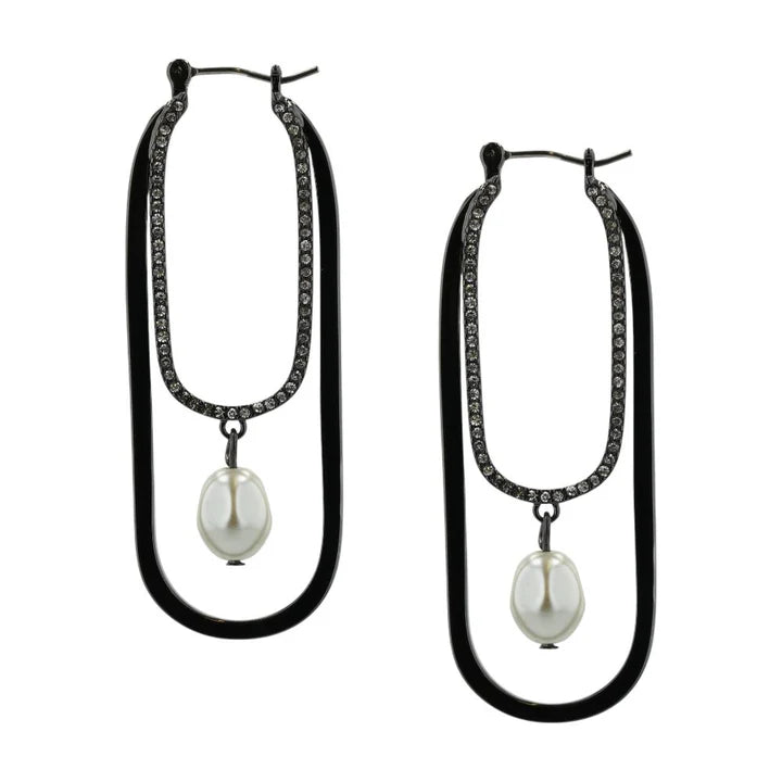 Costume Jewelry Silver earrings