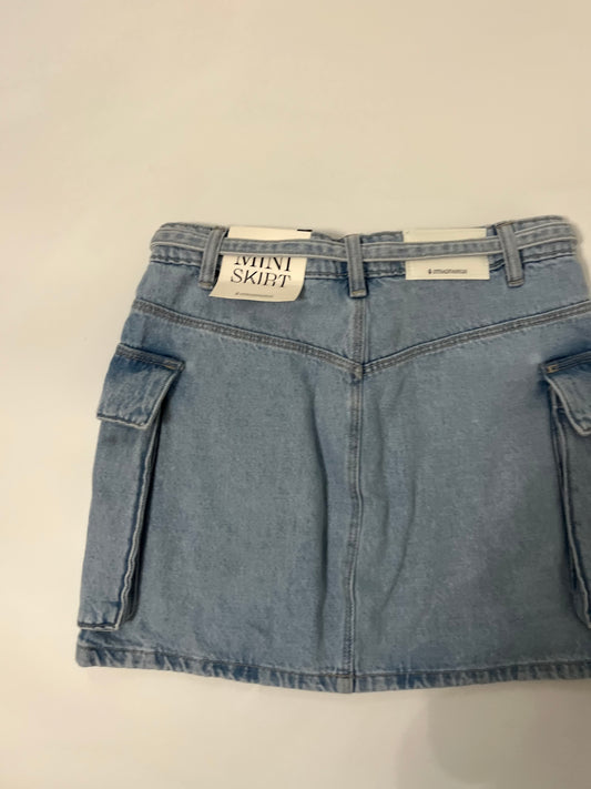 STRADIVARIUS Denium Mini Skirt Size - 36S