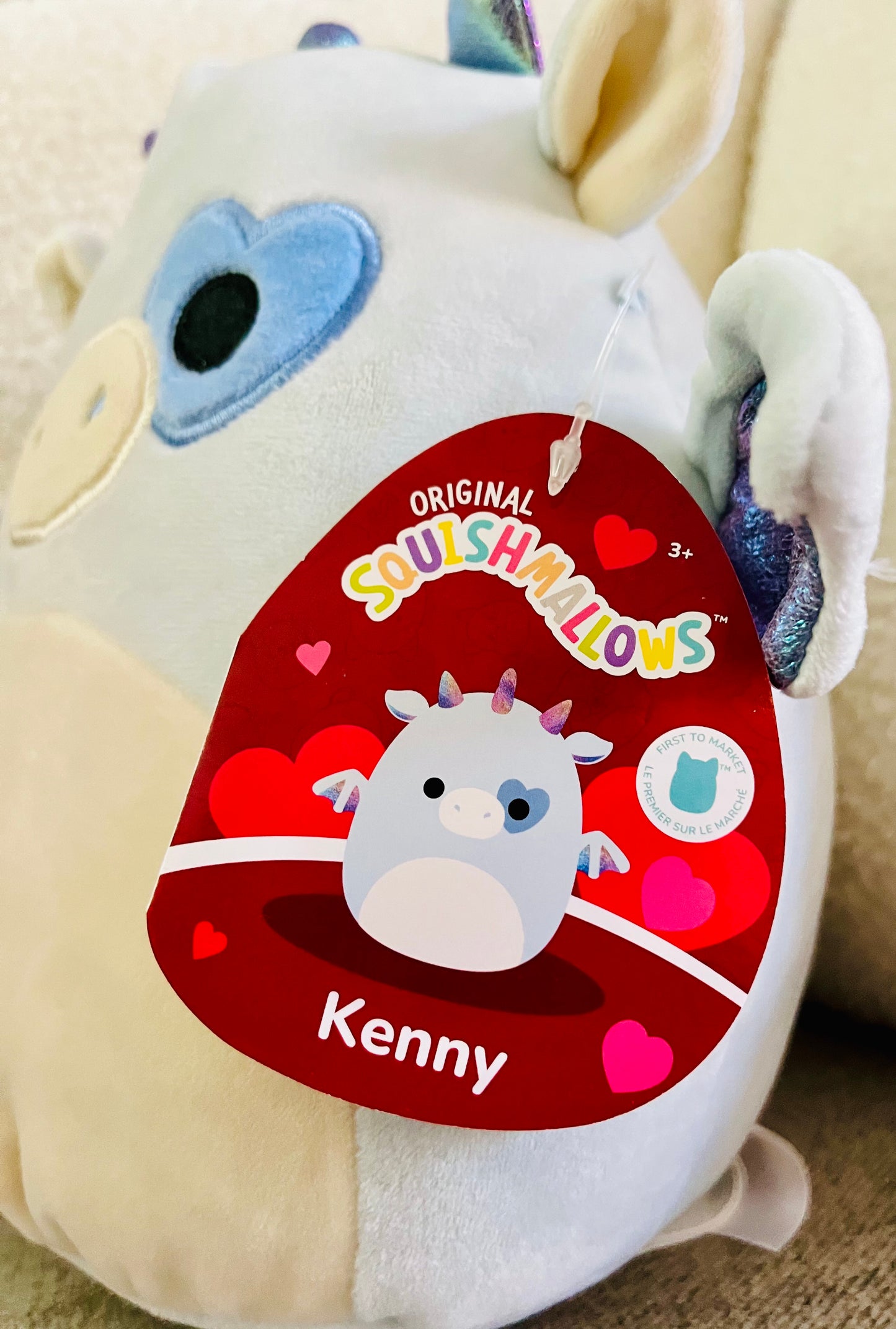10" inch Kenny the Squishmallow (first to market NWT) Excellent Condition