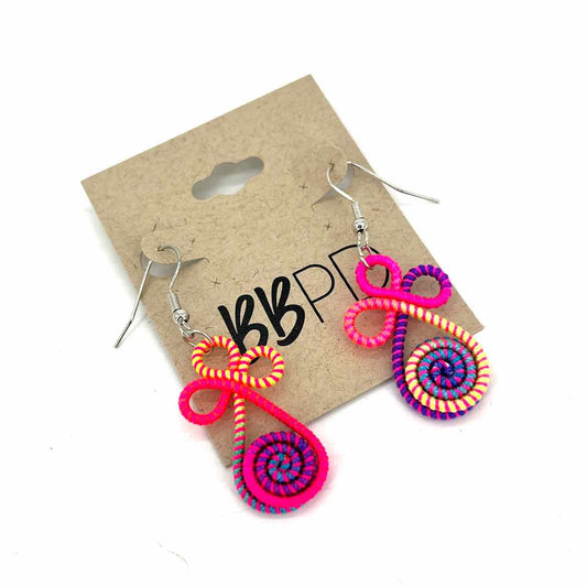 Costume Jewelry - Fun multicolored earrings